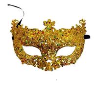 Masquerade Mask Máscara de mano bola princesa, máscara flor lateral con palo sujeción, plumas mascarada for fiesta Mardi Gras for mujer MáScara Mascarada Mujer(Color1)