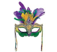 Masquerade Sequins Caveman MardiMasquerade Sequins Caveman Mardi Entrega Pascua (Purple, One Size)