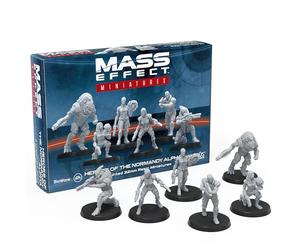 Mass Effect Heroes of the Normandy Alpha Resin Collectors - Juego en miniatura para coleccionistas - Mejora tu juego con miniaturas de mesa. A partir de 14 años, 1-4 jugadores, 45-90 minutos de tiempo