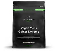 Mass Gainer Vegano Extreme | Crema de Vainilla | 100% a Base de Plantas | Alto en Calorías Para el Aumento de Masa | THE PROTEIN WORKS | 2kg