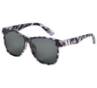 Mass Vision 'The Prime Time' - Lentes de sol deportivos de moda para hombres y mujeres, lente ligera de una pieza, protección UV, ajuste elegante, Leopardo de nieve: polarizado, Medium