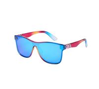 Mass Vision 'The Prime Time' - Lentes de sol deportivos de moda para hombres y mujeres, lente ligera de una pieza, protección UV, ajuste elegante, Sherbert, Medium