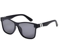 Mass Vision 'The Prime Time' - Lentes de sol deportivos de moda para hombres y mujeres, lente ligera de una pieza, protección UV, ajuste elegante, Phantom Glare - Polarizado, Medium