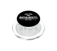Massachusetts EST. 1788 Bay State EE. UU PopSockets PopGrip para MagSafe