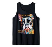 Massachusetts Territory Dog The Boston Terrier Artístico Camiseta sin Mangas