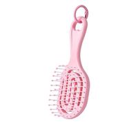 Massage Comb, Hangable Portable Volumizing, Elastic Teeth Women Men | Scalp Massage Brush Hair Styling Tools for Long Short Curly Straight Home Shower Office, Travel, Dorm, Apartment