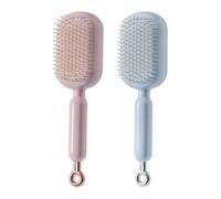 Massage Comb - Retractable Air Cushion Hairbrush, Smooth Cleaning | Detangling Tool, Flexible Bristle Scalp Stimulating Grooming With Comfortable Handling Structure, Release Styling Solution