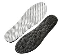 Massage Comfort Insoles - Soft Elastic Shoe Inserts, Foot Pad, Airflow Design Sweat Control Flexible Cushioning Long Wear Comforts | Suitable for Casual Sports Office Use Improving Foots Support