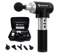 【massage gun】Pistola de terapia de masaje de percusión Booster Pro 2: silenciosa y potente. Cabeza de bola de tejido profundo vibrante