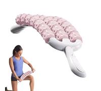 Massage Stick Roller, Three-Row Deep Tissue Body Massager, 18.5x3.54x1.97 Inch Lightweight Portable, Bendable Recovery Tool for Runners, Yoga, Calves, Arms, Back, Shoulder, Legs