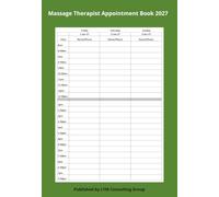 Massage Therapist Appointment Book 2027