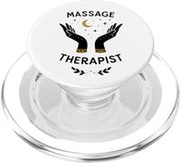 Massage Therapist Celestial Hands Minimal SPA Graphic PopSockets PopGrip para MagSafe
