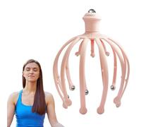 MASSAGER MANUAL TEAD - GRACCHER CUALELAS OCTOPUS PARA RELLENO DE LA ESTRESIÓN | Masajeador de cabeza de garra portátil para estimulación del cabello, herramienta de relajación para la circulación