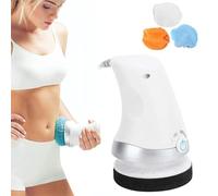 Massager Massage Slimming Machine, Handheld Fat Cellulite Remover with 3 Washable Pads, 3 Speed & ABS Material, Easy To Install and Clean & Safe and Sanitary for Neck Shoulders Arm Leg