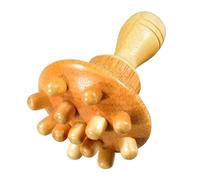 MASSAGER SETAS - BEECH INSTRUMENTO MASAJE BODY, TERAPIA DE RECONCACIÓN PERSONAL | Herramienta manual de masajeador de madera con mango liso para espalda, piernas, cuello, brazos,