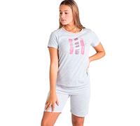 MASSANA Pijama Mujer Manga Corta de Verano P231233 Gris Talla L