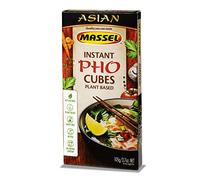 Massel Cubos asiáticos, cubos de caldo instantáneo a base de plantas y sin gluten, sabor pho, paquete de 6 x 105 g