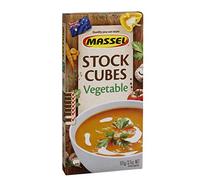 Massel, Cubos de Caldo - Sin Gluten, Caldo de Estilo Vegetal - 105 g, Paquete de 12, Caldo de Sopa