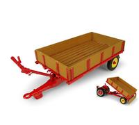 Massey Ferguson 3T Remolque Trailer 1:32 Modelo 5329 UNIVERSAL HOBBIES