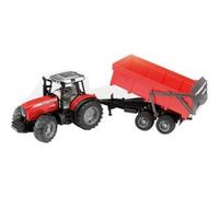 Massey Ferguson 7480 vehículo de juguete, Automóvil de construcción rojo/Negro, Modelo a escala de tractor, 3 año(s), De plástico, Negro, Rojo