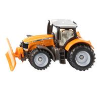 Massey Ferguson mit Räumschild Modelo a escala de tractor Previamente montado, Automóvil de construcción Modelo a escala de tractor, Previamente montado, Massey Ferguson, Cualquier género, Metal, Plás