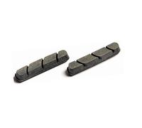 Massi Pastillas de Freno para Bicicleta Patines Carretera, Unisex Adulto, Negro