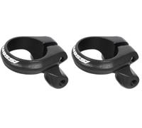 Massi - Abrazadera Tija/Portabultos 31,8 Negra (Paquete de 2)