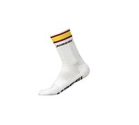 Massi Calcetines de ciclismo bandera de españa, Blanco, M (54470)