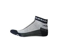 Massi CM321 - Calcetines de Ciclismo Unisex, Color Gris, Talla M