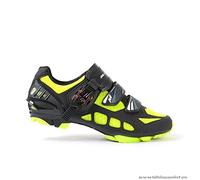 Massi Nexus Kimera Zapatillas, Hombre, Negro/Amarillo, 43
