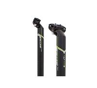 Massi Vtt Tija de sillín Ciclismo, Negro/Verde, 31.6 cm