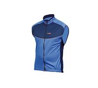 Massi Windtex Chaleco, Hombre, Azul/Negro, XXL