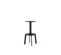 &Tradition Taburete alto Massif AV40 Dark stained oak-warm black