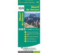 Massif du Vercors (75001): 1:75000 (TOP 75)