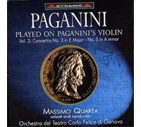 Massimo Quarta Paganini Played On Paganini's Violin Vol. (CD) (Importación USA)