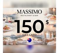 Massimo Restaurant & Bar Gift Card 150 AUD Key - AUSTRALIA