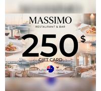 Massimo Restaurant & Bar Gift Card 250 AUD Key - AUSTRALIA