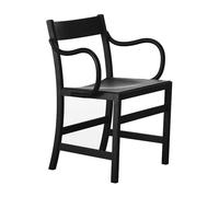 Massproductions Sillón XL Waiter Haya teñido de negro