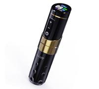 Mast Flip3 Máquina de Tatuar Pen Rotativa Inalambrica Tattoo Gun with 7Adjustable Strokes 2.4mm - 4.2mm with 1800mAh Baterías para Principiantes y Artistas de Tatuajes