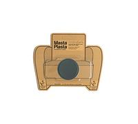 MastaPlasta Kit de reparación Todo en uno fácil para Cuero Parches autoadhesivos para sofás de Cuero - Gris Círculo 5cm. Parche de reparación de Cuero para Asientos de Coche