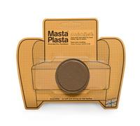 MastaPlasta Kit de reparación Todo en uno fácil para Cuero Parches autoadhesivos para sofás de Cuero - CASTAÑA Círculo 5cm. Parche de reparación de Cuero para Asientos de Coche