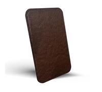 MastaPlasta Parche Autoadhesivo Premium para Reparación Instantánea de Cuero y Otros Tejidos. MARRÓN Medio. 10cm x 6cm. Primeros Auxilios para sofás, Asientos de Coche, Bolsos, Chaquetas