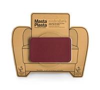 MastaPlasta Parche Autoadhesivo PREMIUM para Reparación Instantánea de Cuero y Otros Tejidos. ROJO. 10cm x 6cm. Primeros Auxilios para sofás, Asientos de Coche, Bolsos, Chaquetas