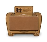 MastaPlasta Parche Autoadhesivo Premium para Reparación Instantánea. Gamuza CASTAÑA - 20cmx10cm. Reparación o decoración. Sofás, Asientos de Coche, Bolsos, Chaquetas