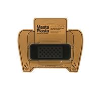 MastaPlasta Parche Autoadhesivo Premium para Reparación Instantánea. Gamuza NEGRO - 10cmx4cm. Diseño: VENDAJE. Reparación o decoración. Asientos, Bolsos, Chaquetas