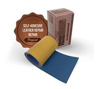 MastaPlasta Reparador de Cuero Autoadhesivo - BLU 150cm x 10cm. Tu kit de reparación de cuero rápido y sencillo. Calidad de tapicería. Para sofás, asientos de coche y bricolaje