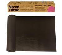 MastaPlasta Reparador de Cuero Autoadhesivo - MARRÓN OSCURO 120cm x 30cm. Tu kit de reparación de cuero rápido y sencillo. Calidad de tapicería. Para sofás, asientos de coche y bricolaje