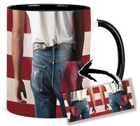 MasTazas Bruce Springsteen Born In The Usa Taza Ceramica Interior y Asa Negra