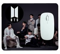 MasTazas BTS KPOP K-Pop Alfombrilla para Ordenador - 19x23cm