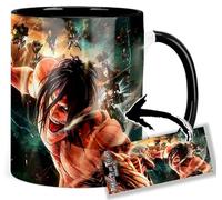 MasTazas C Taza Ceramica Interior y Asa Negra AAA